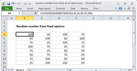 choose a random number.